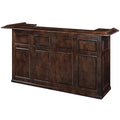 RAM Game Room Dry Bar with mini fridge pocket, 84, Cappuccino