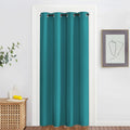 NICETOWN Blackout Doorway Curtain Drape 78 inch Long - Grommet Noise Reducing Thermal Insulated Solid Modern Window Treatments f
