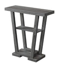 Convenience Concepts Newport V Console Modern Sofa Storage Shelves, Narrow Entryway Hall Living Room, Display Accent Table, 31.5
