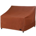 NettyPro Patio Loveseat Sofa Cover Waterproof Heavy Duty Outdoor Couch Furniture 2 Seater Cover, 54 Wx 32 Dx 35 H, Brown