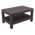 Compamia Monaco Outdoor Coffee Table in Brown, Commercial Grade