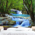 BJYHIYH Wall Tapestry Extra Large Waterfall Nature Tapestry Tree Tapestries for Bedroom Living Room Dorm Decor (90.6  59.1)
