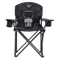 SUNNYFEEL XXL Oversized Camping Chair Heavy Duty 800 LBS for Big Tall People Padded Portable Folding Quad Lawn Chairs with Armre