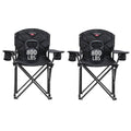 SUNNYFEEL XXL Oversized Camping Chair Heavy Duty 800 LBS for Big Tall People Above 64 Padded Portable Folding Sports Lawn Chair