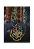 Harry Potter Kids Blanket Polar Fleece - Hufflepuff - Multicolor - 100x140 cm