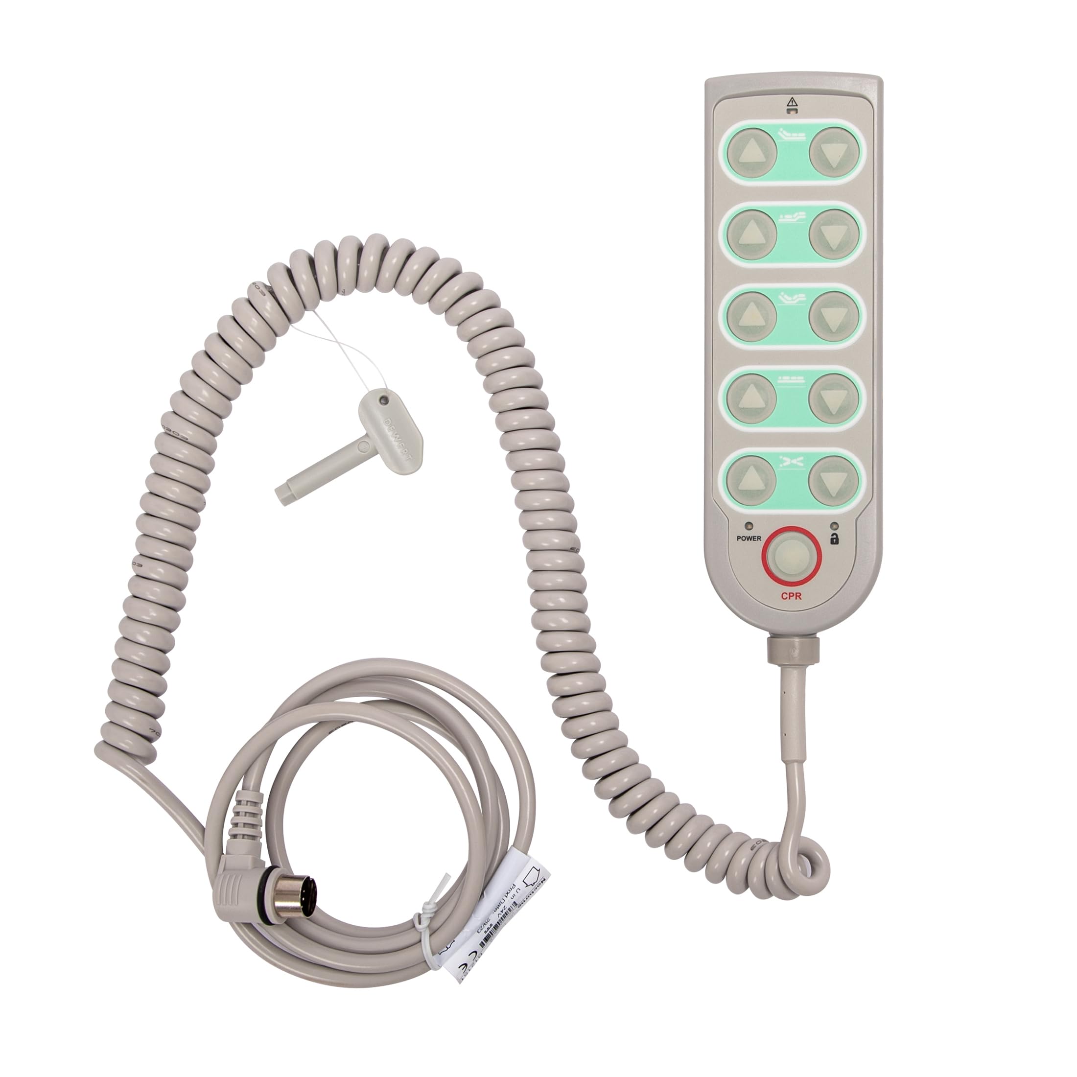 Okin Dewert B.12151 Handset Remote Hand Control Replacement for Hospital Bed Electric Adjustable Beds with 13 pin Connection