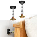 Krisler Adjustable Threaded Bed Frame Anti-Shake Tool, Headboard Stoppers, Bedside Headboards Prevent loosening Anti-Shake Fixer