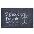 Accssoey Funny Doormat, Welcome Mats Speak Friend Door Mat Absorbent Mat Doormat 30x18