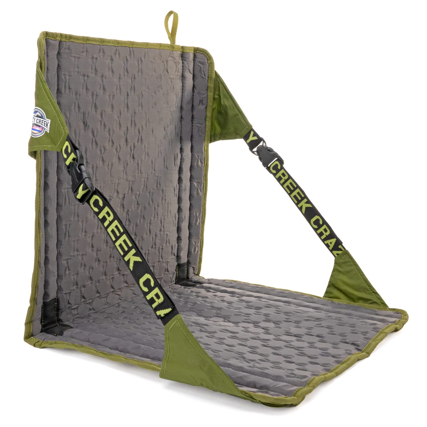 Crazy Creek HEX 2.0 Original Chair for Camping, Stadium Seating & More, Comfort on All Terrains, Adjustable Straps, Compact Desi