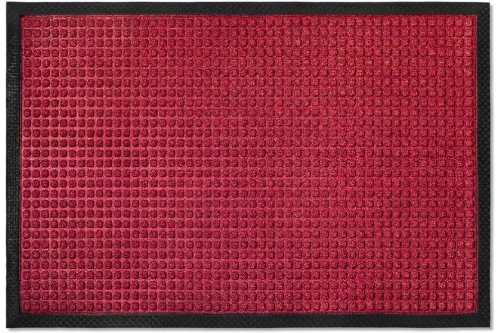 Envelor Front Door Mat: Non-Slip Entrance Doormat - Indoor/Outdoor, Heavy Duty Mat - 48 x 72 Inches, Maroon