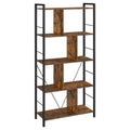 VASAGLE Bookshelf, 5-Tier Bookcase, Storage Shelving Unit, Display Shelf with Open Compartments for Living Room Home Office, Bed