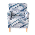 CRFATOP Stretch Mid Century Modern Armchair Slipcover 1-Piece Accent Chair Covers with Arms Soft Chair Slipcovers for Living Roo