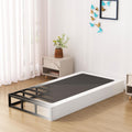 Upcanso 7 Inch King Box Spring Bed Base, Low Profile Metal Box Spring King with Fabric Cover, 3000 Lbs Max Weight Capacity Mattr