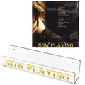 Kamehame Now Playing Vinyl Record Stand, Clear Vinyl Record Holder Wall Mount, Acrylic Album Record Holder Display Your Favorite