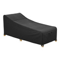 iBirdie Outdoor Lounge Chaise Chair Cover 86L x 34W x 32H inch Waterproof Patio Furniture Covers Lawn Pool Chair Cover 1 Pack Bl