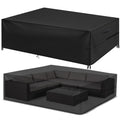 Essort Patio Furniture Covers, Extra Large Outdoor Furniture Set Covers Waterproof, 600D Rain Snow Dust Wind-Proof, Anti-UV (Upd