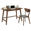 Coaster Home Furnishings - Karri - Wood - 2-Piece Home Office Computer Desk and Chair Set with Rectangular Tabletop, Leatherette
