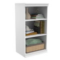 ClosetMaid Modular Storage Shelf Unit with 3 Shelves, Wood Closet Organizer Adjustable, Stacking, Full Backer, Decorative Trim, 
