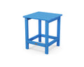 POLYWOOD ECT18PB Long Island 18 Side Table, Pacific Blue