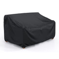 BROSYDA Patio Sofa Cover Waterproof - Heavy Duty 2-Seater Outdoor Couch Cover Patio Furniture Covers with Air Vent and Handles, 