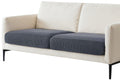 Hokway 2 Piece Individual Couch Cushion Slipcovers Stretch Reversible Cushion Protector Slipcovers Sofa Cushion Protector Covers