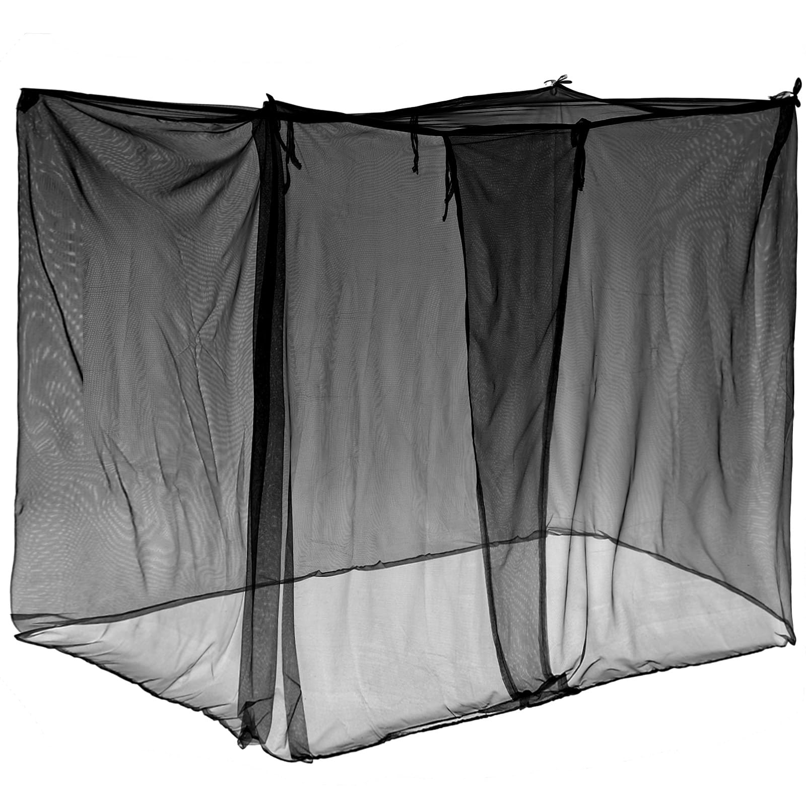 Mindsoft 4 Corners Mosquito Net for Mosquiteros para Camas Bed Canopies Netting Bed Drapes Rectangular Mosquito Mesh for Camping