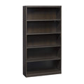 Safco Mayline AB5S36LDC Aberdeen Bookcase, 5 Shelf, Mocha Laminate