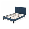 ZINUS Omkaram Upholstered Platform Bed Frame / Mattress Foundation / Wood Slat Support / No Box Spring Needed / Easy Assembly, K