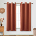 KOUFALL Classroom Curtains for Small Windows Short Privacy Thermal Insulated Light Blocking Blackout Curtains for Kids Boys Bedr