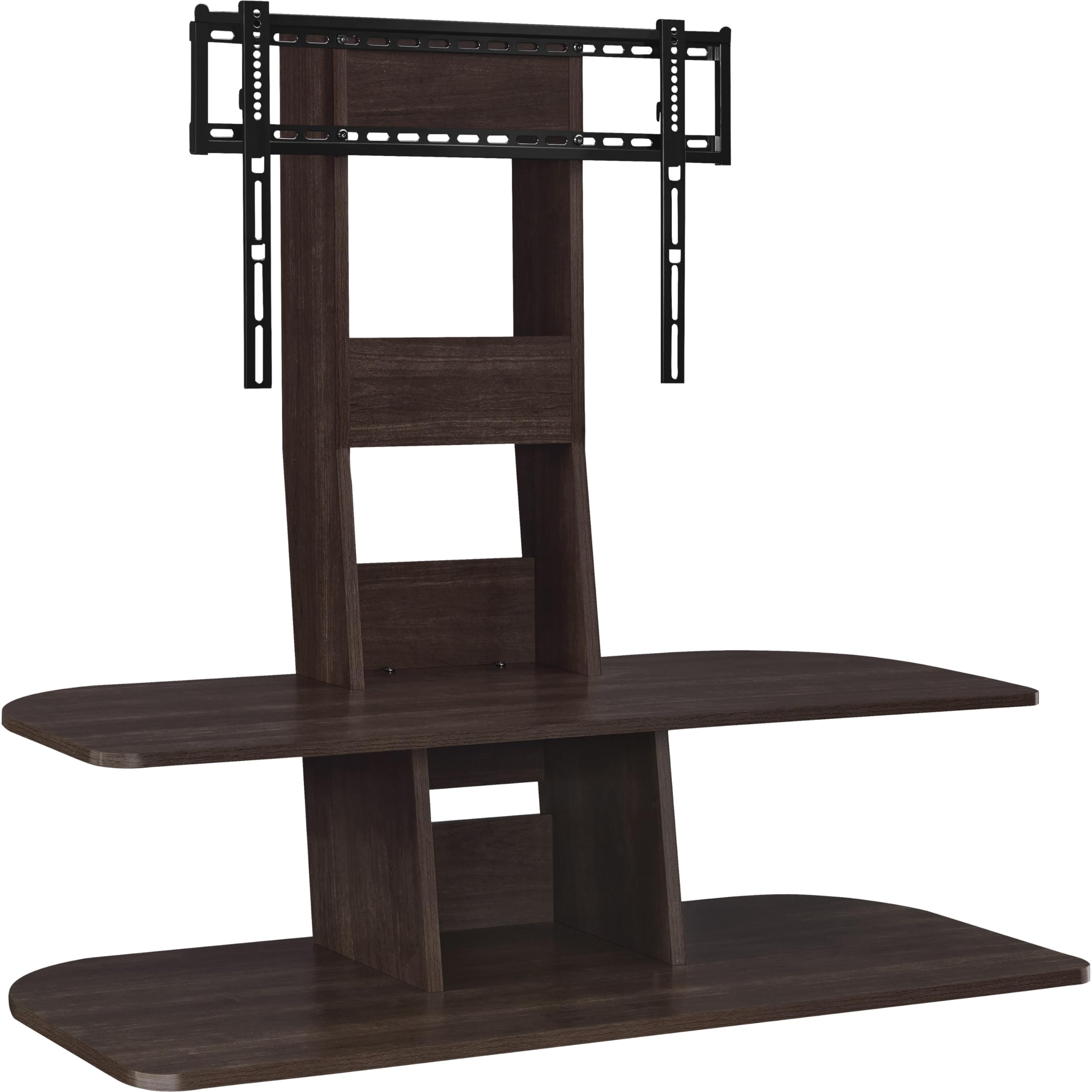 Ameriwood Home Galaxy TV Stand with Mount for TVs up to 65 Wide, Espresso