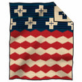 PENDLETON Brave Star Blanket Red/White/Blue, One Size