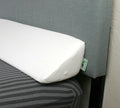 Insieme King Size Headboard Gap Filler (White). Long Bed Wedge Pillow for Covering Cracks Between Bed & Headboard or Wall with P