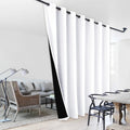 NICETOWN Sound Reducing Room Divider Curtain, Privacy Assured, Full Shading Curtain for Patio Door, Super Heavy-Duty Thermal Bac