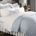 Celeste by Sferra, Standard Pair Pillowcases, White
