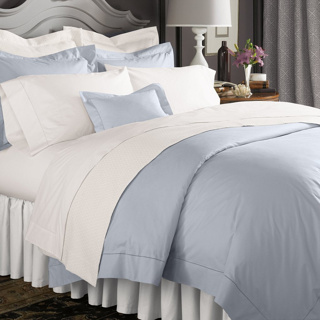 Celeste by Sferra, Standard Pair Pillowcases, White
