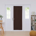Deconovo Door Curtain Blackout Door Window Curtains for Front Door French Door Curtains with Tieback Door Blinds for Door Window