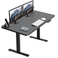 VIVO Electric 43 x 24 in Standing Desk, Memory Height Adjustment, 1B Series, Black Top, Black Frame, DESK-1B4B