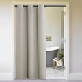 NICETOWN Natural Door Curtain for Doorway Privacy, Curtains 84 Inch Length, Room Divider Curtain Cover, Blackout Temporary Insul