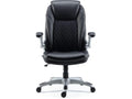 STAPLES Sorina Bonded Leather Chair, Black, 2/Pack (58262VS)
