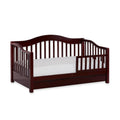 Dream On Me Toddler Day Bed with Storage Drawer in Cherry, Greenguard Gold Certified