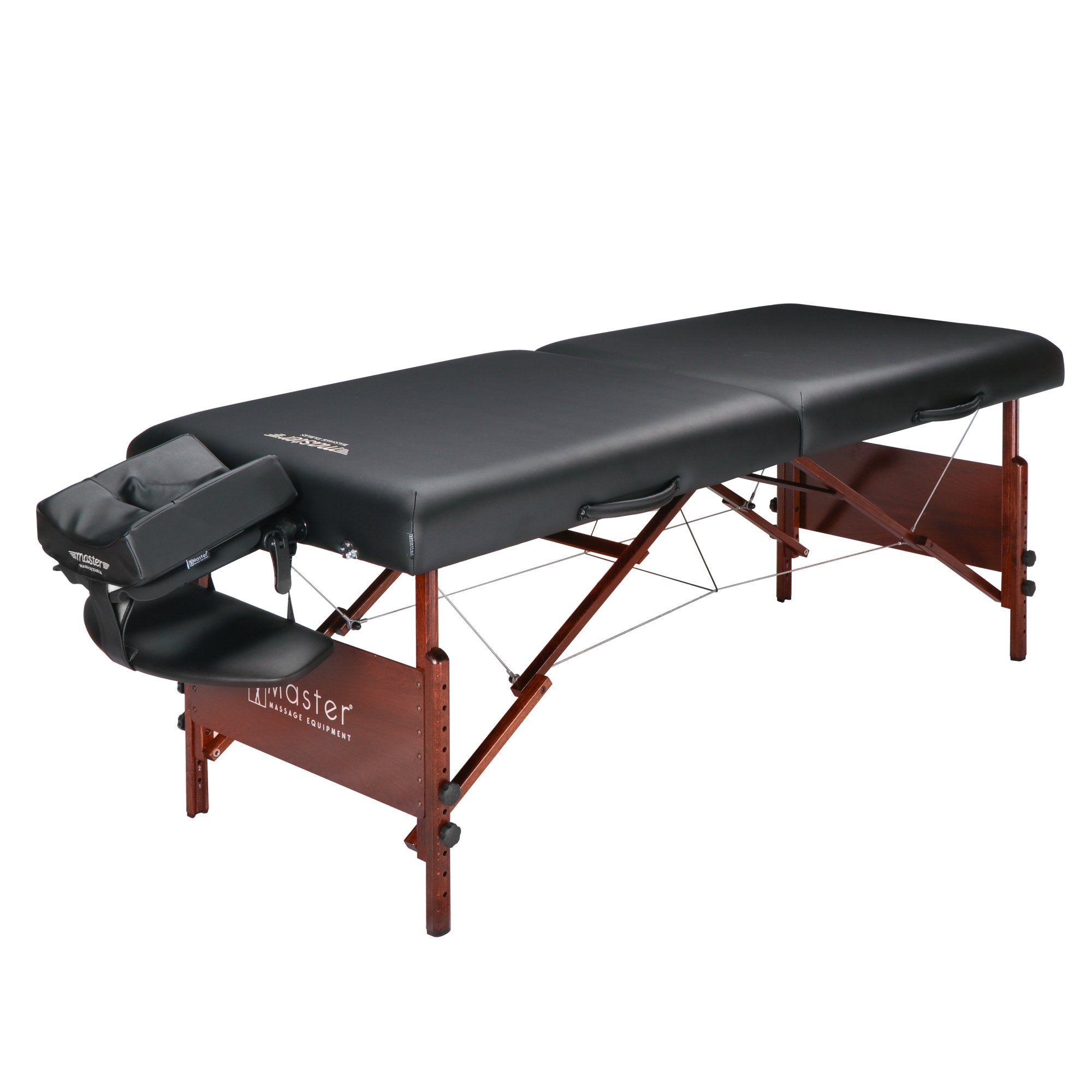 Master Massage 30 Del Ray Pro Portable Massage Table in Black Color, Standard