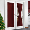NICETOWN Sliding Door Curtain and Drape - Functional Thermal Insulated Blackout Curtain Door Blind and Shade Panel for French/Pa