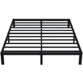 EMODA 10 Inch California King Bed Frames Heavy Duty Metal Cal King Platform with Steel Slats Support, No Box Spring Needed, Nois