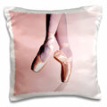3dRose Ballet Slippers-Pillow Case, 16-inch (pc_1277_1)