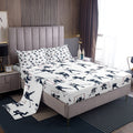 Feelyou Ice Hockey Sheet Set King Kids Sports Event Bedding Set Hockey Player Bed Sheets for Boys Bedroom Decor Soft Winter Spor