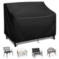 Kingling Outdoor Bench Covers, Patio Loveseats Cover Waterproof Bench Covers for Outdoor Furniture Glider Chair Sofa Cover, 48 W