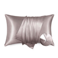 Bedsure Satin Pillowcase with Zipper, Similar to Silk Pillow Cases 2 Pack, Satin Pillow Cases Queen, Silky & Soft Bedding Pillow