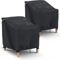 Gasadar Patio Chair Cover - 2 Pack, Patio Furniture Covers Waterproof, Heavy Duty Outdoor Chair Covers, Lawn Outdoor Furniture C