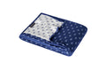 Sterling Creek Nautical Anchor Muslin Cotton Blanket Three Layers Lightweight Breathable Gauzy Blanket for Adults, All Season (K