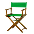 Casual Home Directors Chair ,Honey Oak Frame/Green Canvas,18 - Classic Height